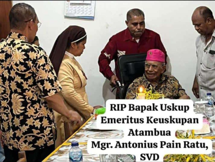 Yang Mulia Uskup Emeritus Anton Pain Ratu, SVD Wafat Di RSUD Atambua, Ini Profil Dan Rekam Jejaknya