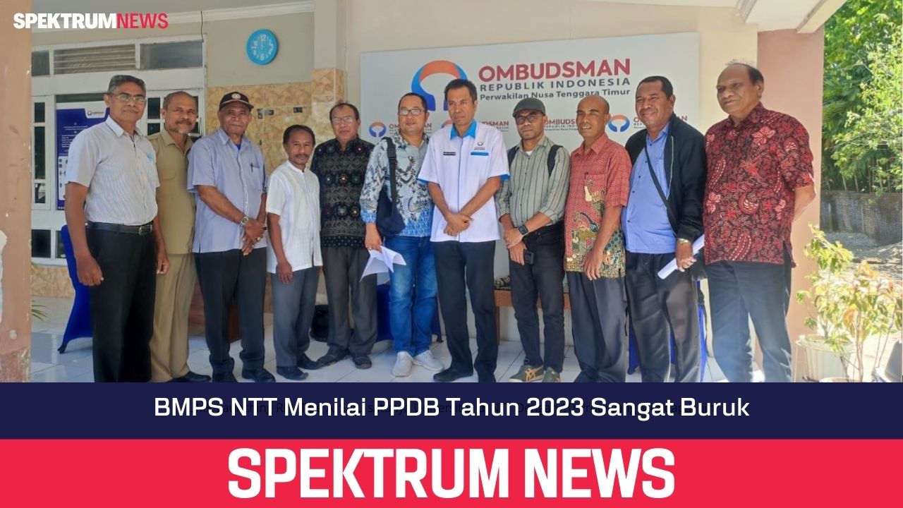 BMPS NTT Menilai PPDB Tahun 2023 Sangat Buruk