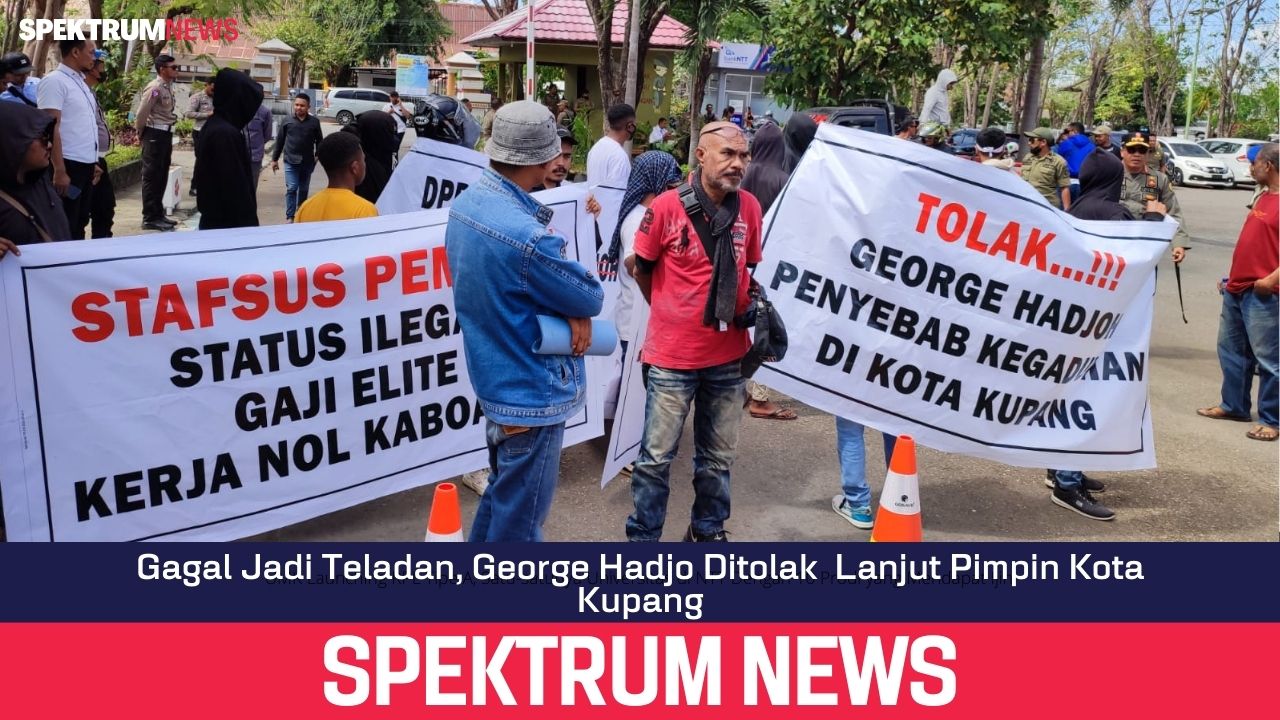 Gagal Jadi Teladan, George Hadjo Ditolak  Lanjut Pimpin Kota Kupang