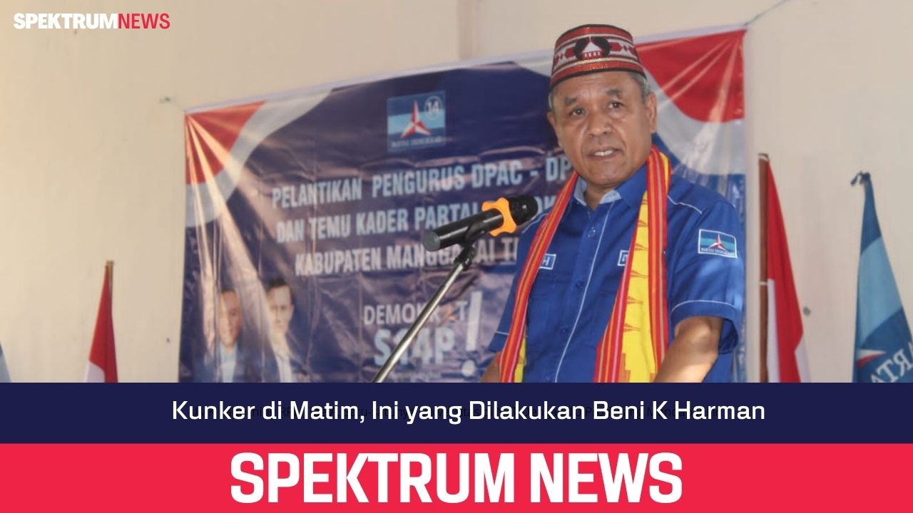 Kunker di Matim, Ini yang Dilakukan Beni K Harman