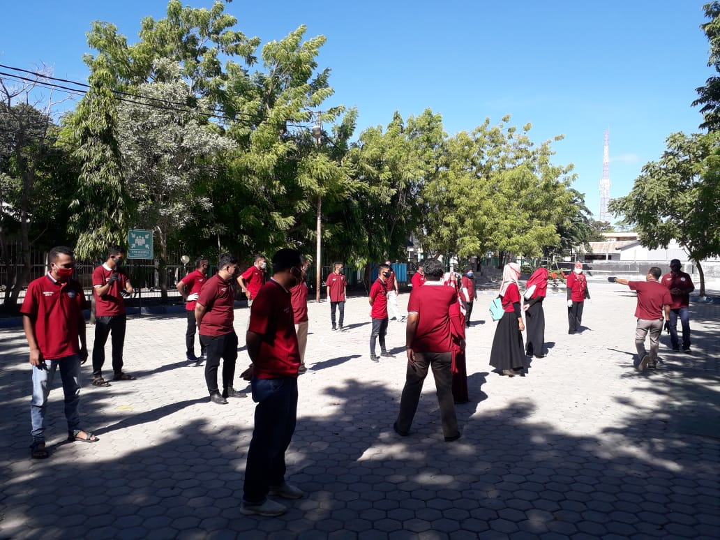 Universitas Muhammadiyah Kupang Lepas Tim Relawan Siaga Covid-19