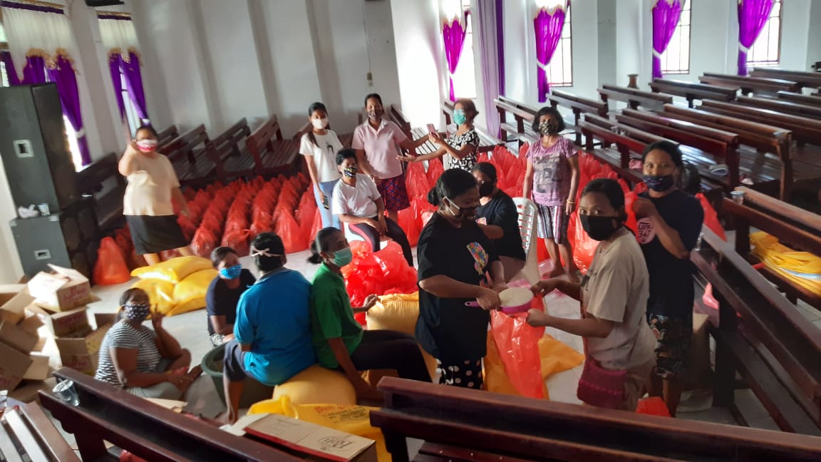  Gereja Bethesda Tarus Tengah Bantu Kaum Rentan Selama Covid-19