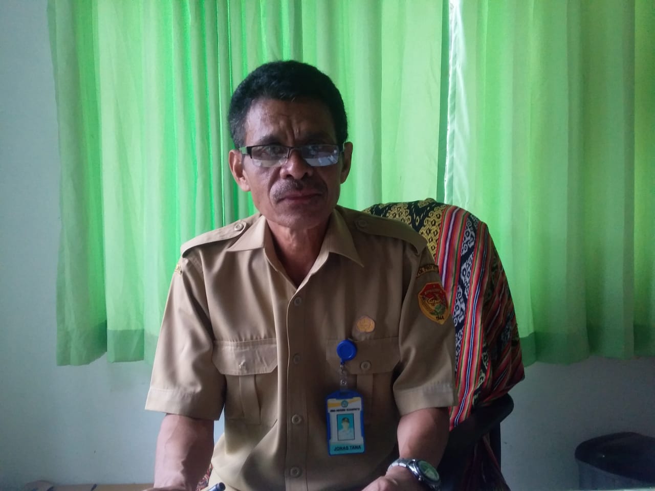 Hari Pertama Masuk Sekolah, SMA Negeri Kuanfatu Terapkan Protokol Kesehatan