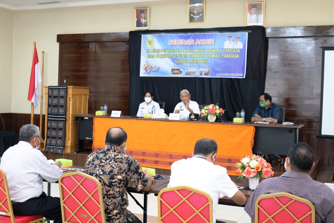 Pemkot Kupang Gelar Seminar Akhir Kajian Pengelolaan Sampah Rumah  Tangga