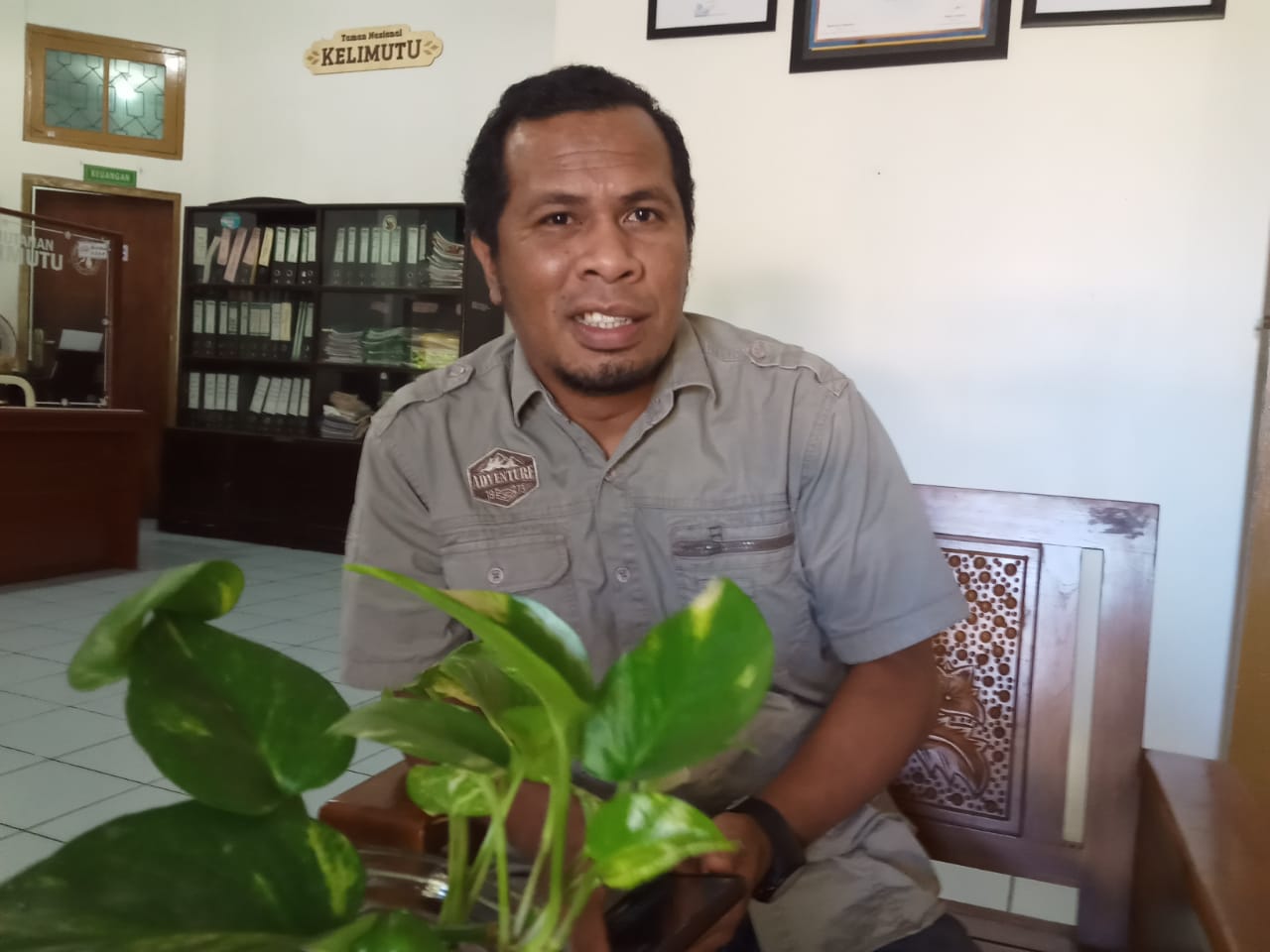 Debit Air Danau Kelimutu Tiwu Atabupu  Semakin Menurun,  Masih Dalam Proses Penanganan