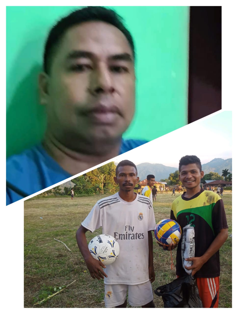 Anggota DPRD Partai Nasdem Beri Bantuan Bola Kaki, Volly Dan Net Untuk Anak Muda OMK Desa Numba