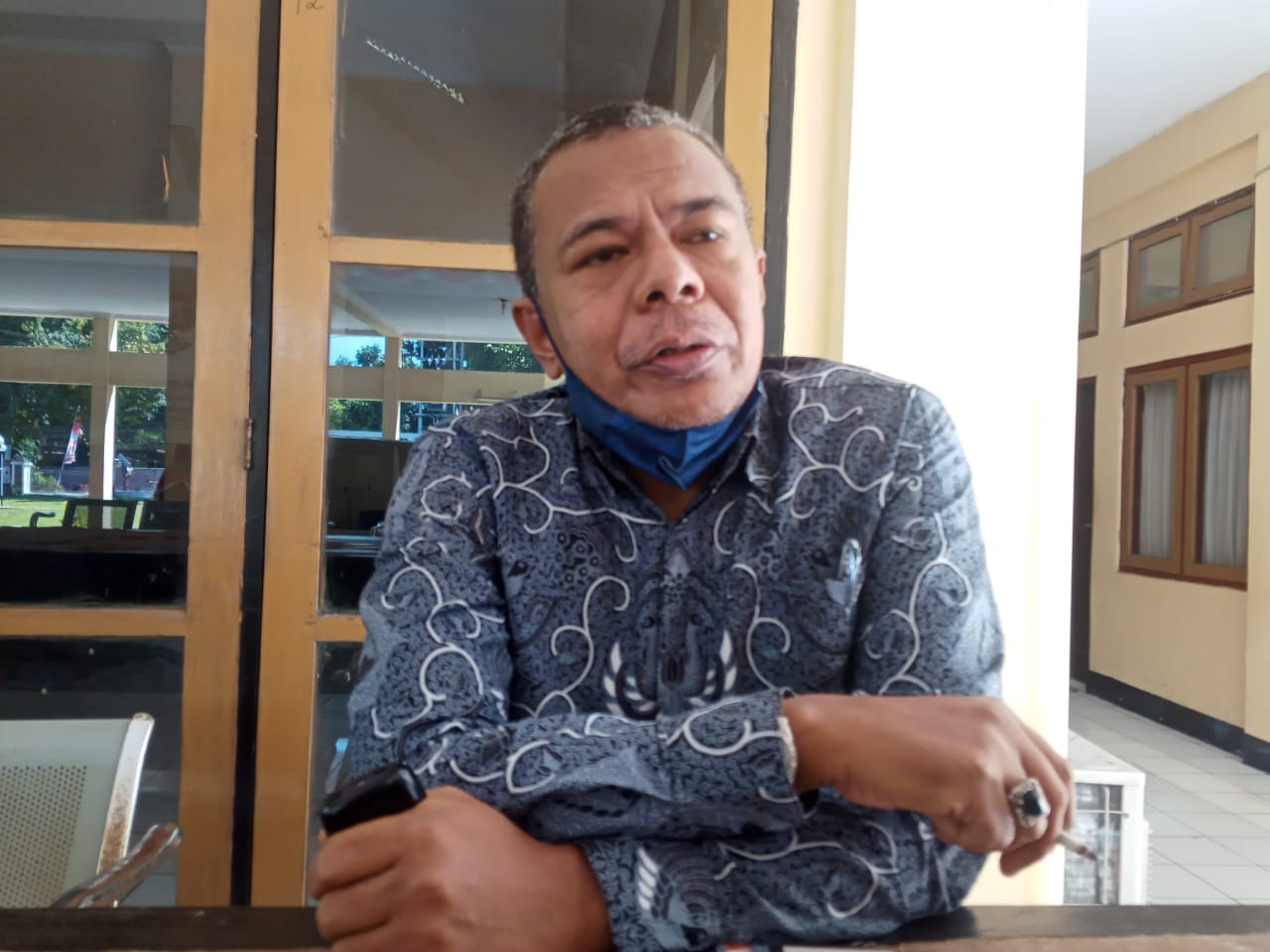 Anggota DPRD Kabupaten Ende Fraksi Partai Demokrat, Tolak Acara Taga Kamba