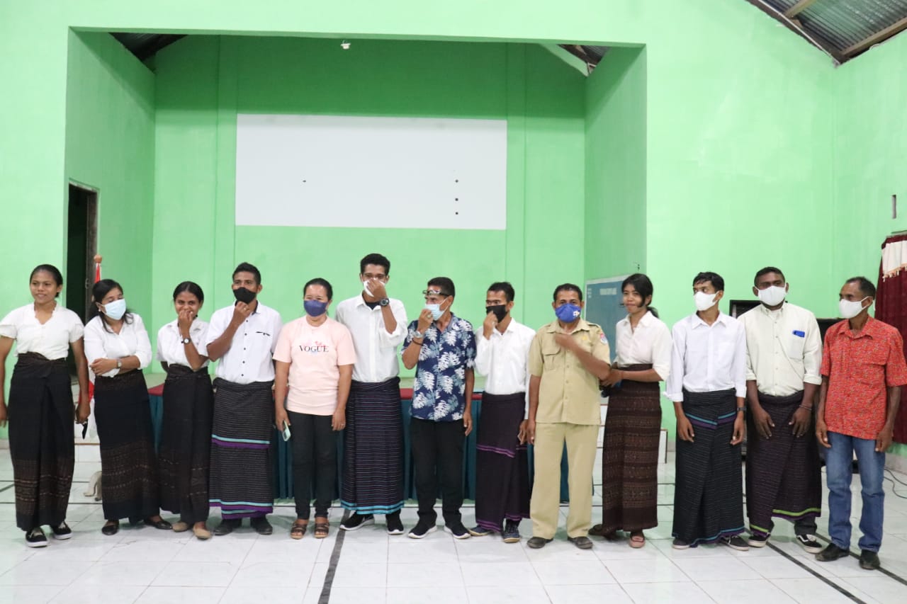 PELANTIKAN PENGURUS KARANG TARUNA DESA TODANARA JADI CONTOH DI KECAMATAN ILE APE TIMUR