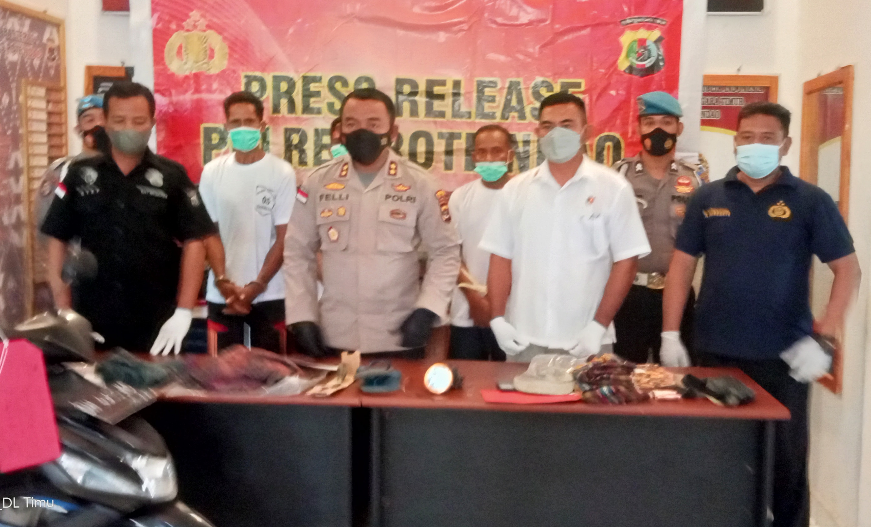 Pelaku Pembunuhan Warga Desa Oelasin Tahun 2020 Lalu Berhasil Ditangkap Satreskrim Polres Rote