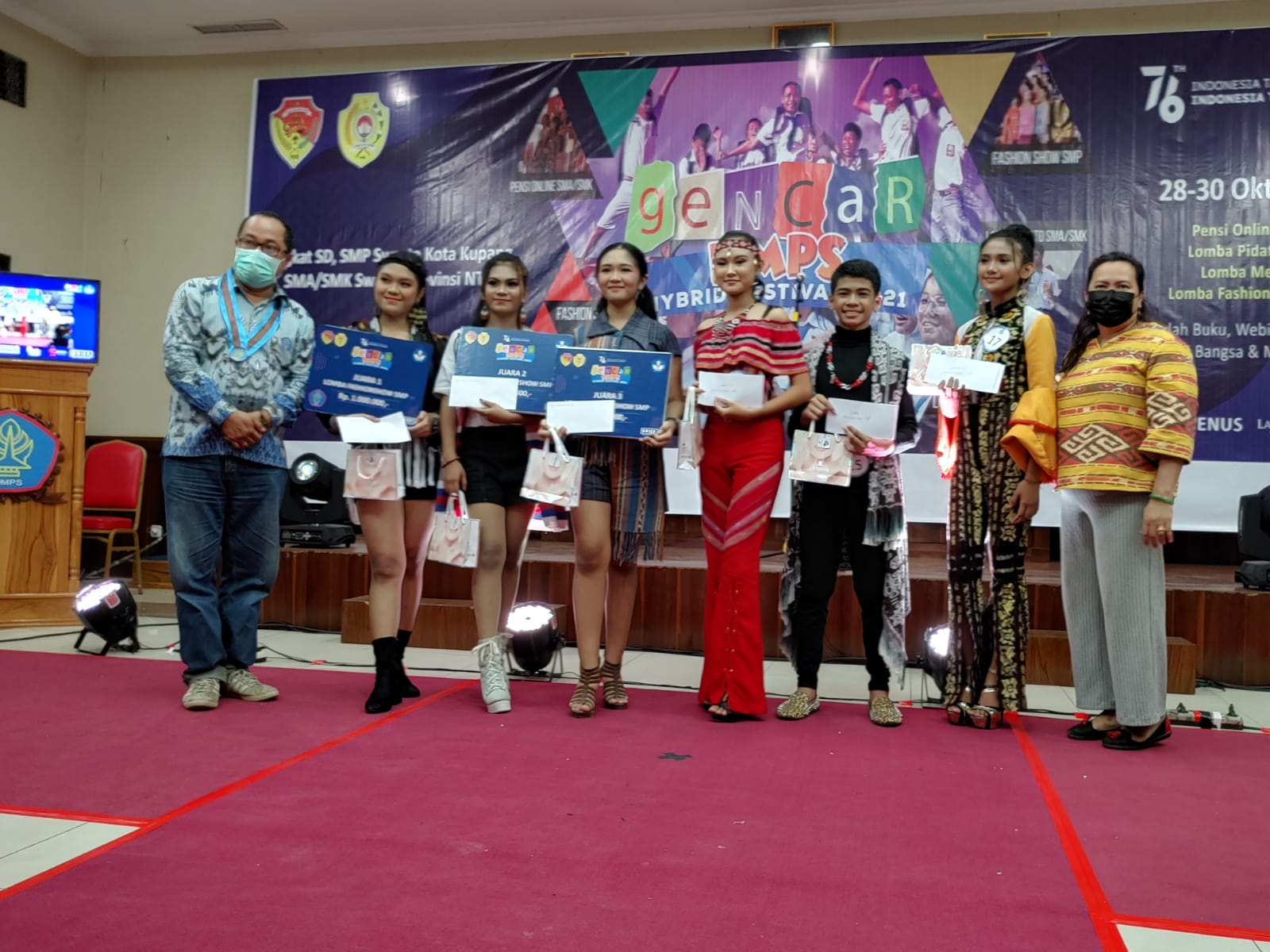 Ini Daftar Pemenang Lombanya BMPS Hybrid Festival Sekolah Swasta Se-NTT 