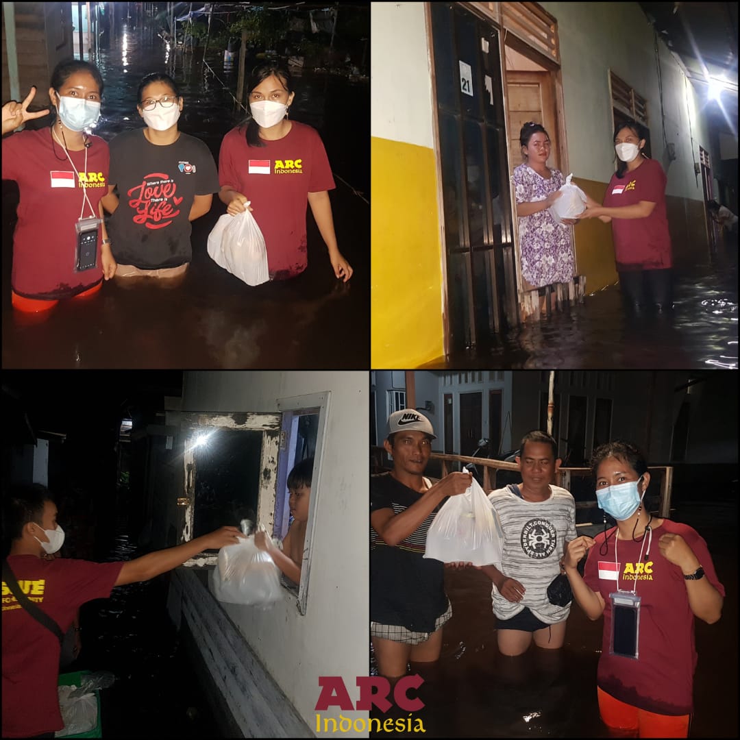 Banjir Bandang Terjang Palangkaraya, Advent Respon Cepat  Bergerak Beri Bantuan