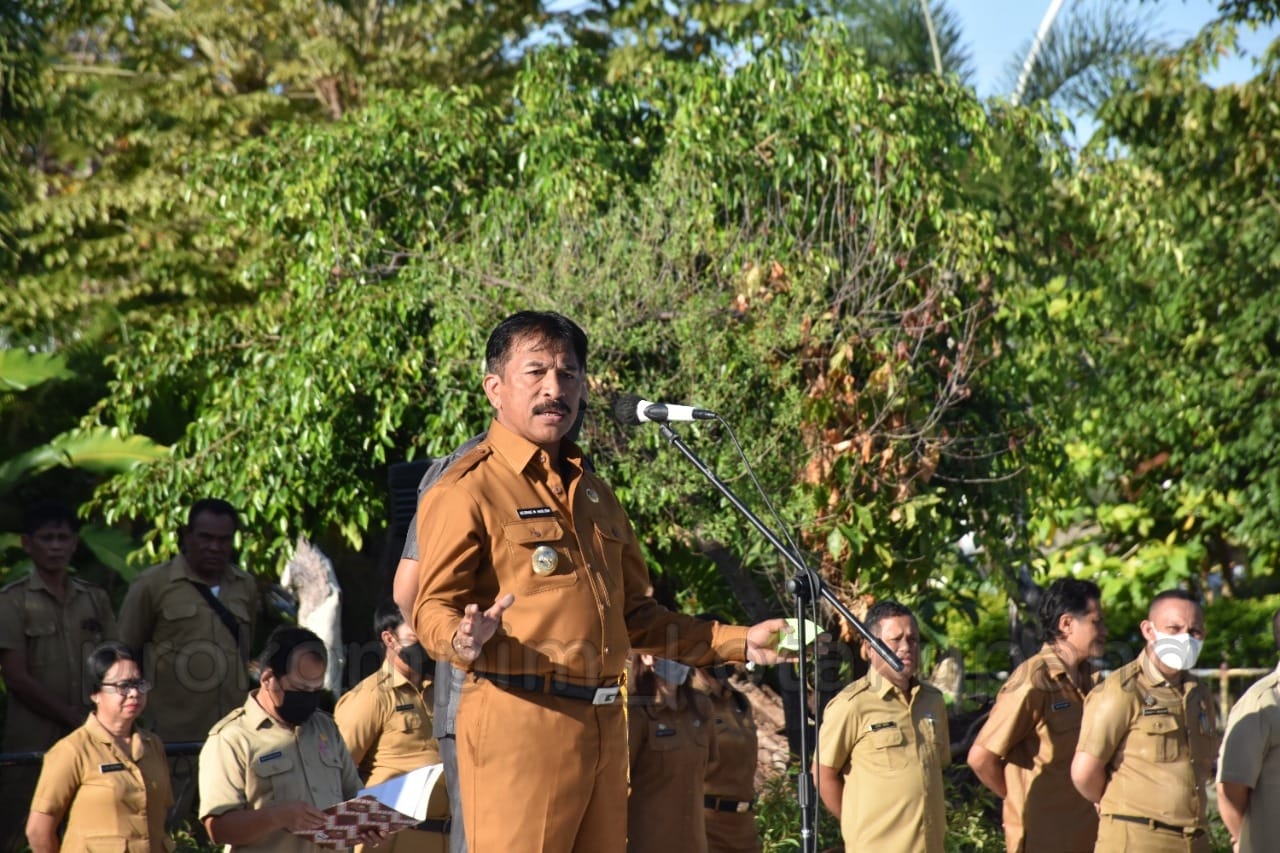 George M. Hadjoh Sebut Jangan Ada Perangkat Daerah Yang Bekerja Sendiri