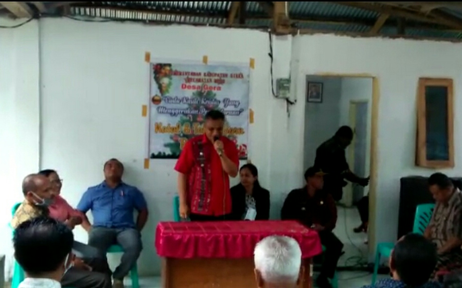 Bupati Sikka Kecewa Dengan Rekanan Yang Mengerjakan Ruas Jalan di Desa Gera