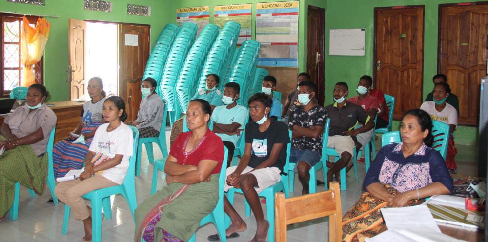 Sosialisasi 7 Sapta Pesona, Masyarakat Duarato Apresiasi Dua Mahasiswa PNK 