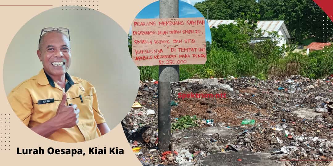 Kedapatan Membuang Sampah di Samping SMPN 20 Kota Kupang, Dikenakan Denda 250 Ribu