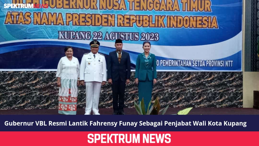 Resmi Dilantik Sebagai Penjabat Wali Kota Kupang, Fahrensy Funay Terus Lanjut Program Pungut Sampah 