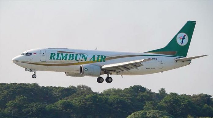 Pesawat Rimbun Air Cargo Hilang Kontak di Intan Jaya  Bawa Bahan Bangunan