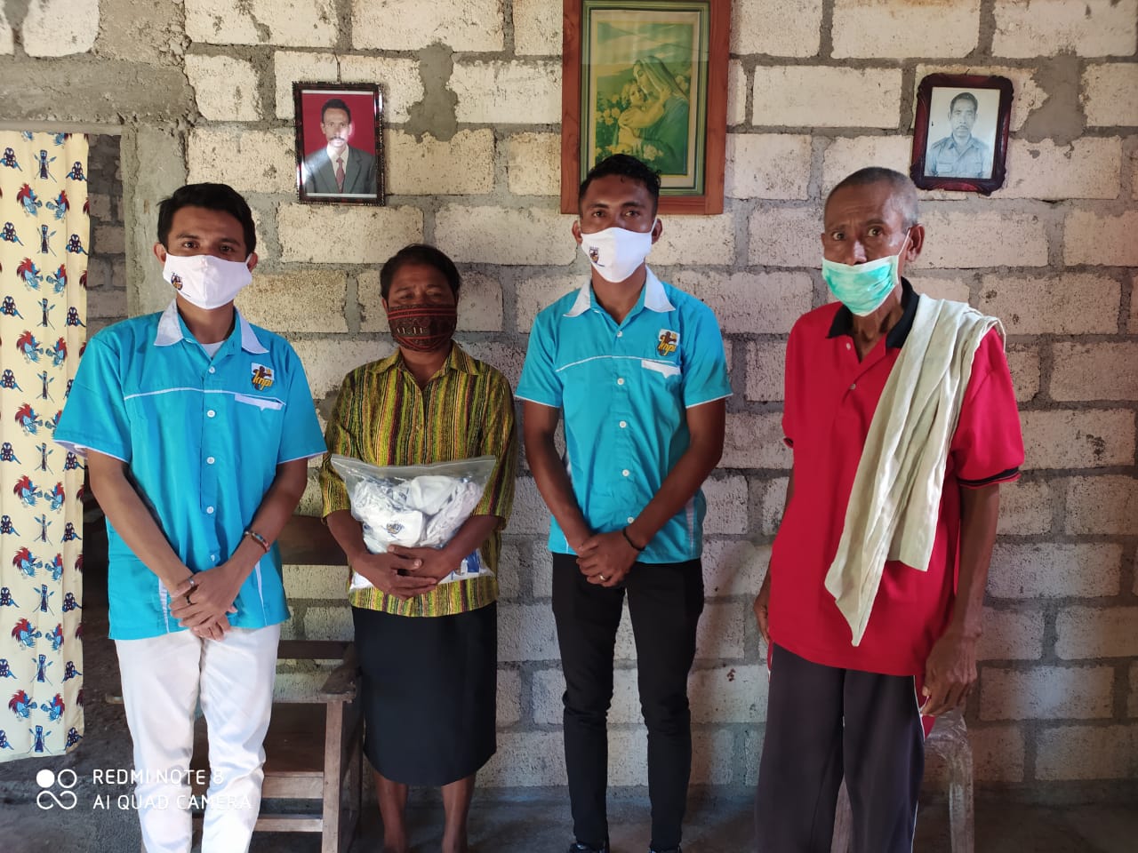 KNPI Selalu Hadir Disetiap Dinamika : Heri Boki, Pesan Untuk Jemaat di GMIT Golgota Tesbatan 