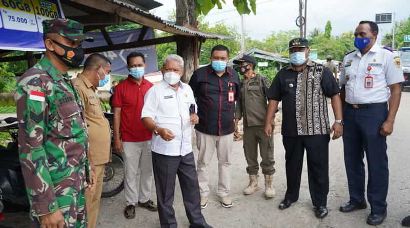 Wawali Pantau Jalannya Operasi Protokol Kesehatan Kasih